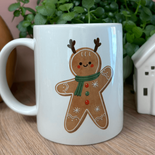 Mug de Noël bonhomme pain d'épice